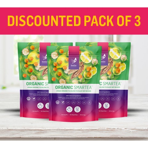 3 x Organic Smartea